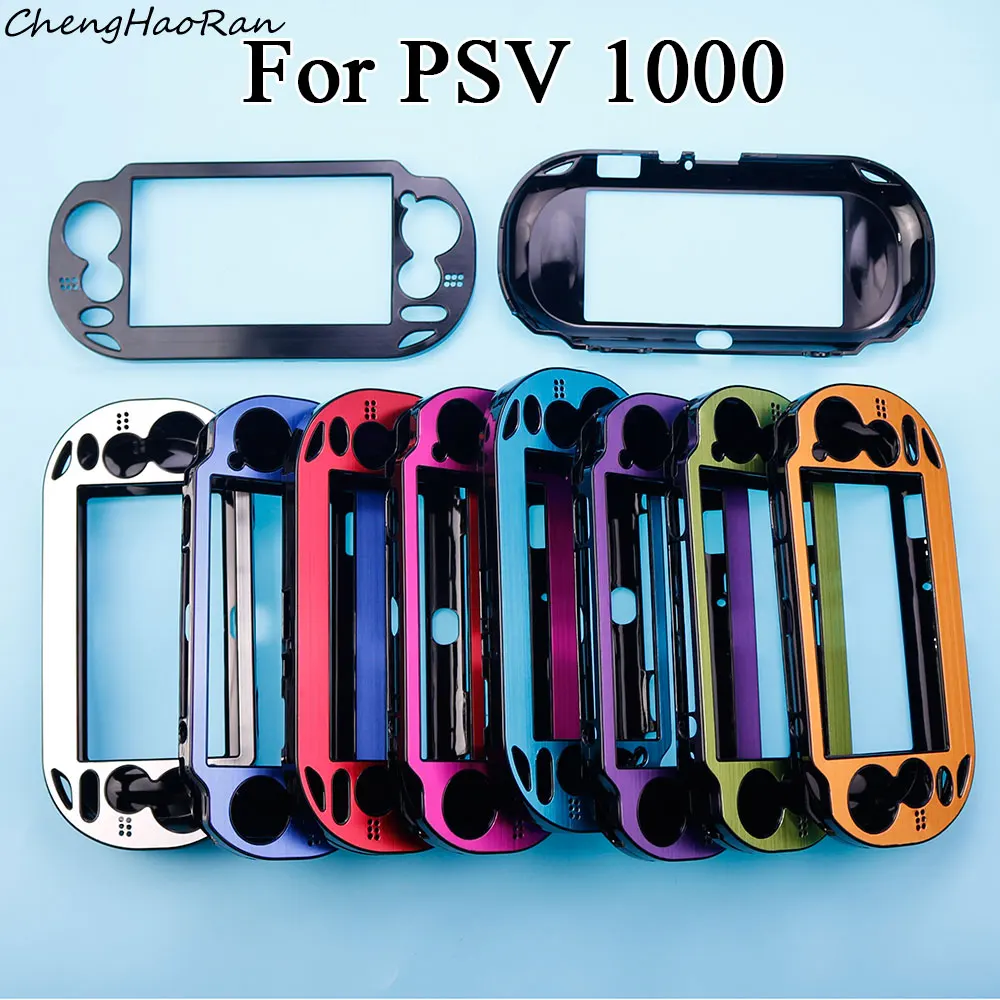 ChengHaoRan 1 PCS Plastic + Aluminium Hard Case Cover Skin protective Shell For PSV 1000 PS Vita 1000 Console Case