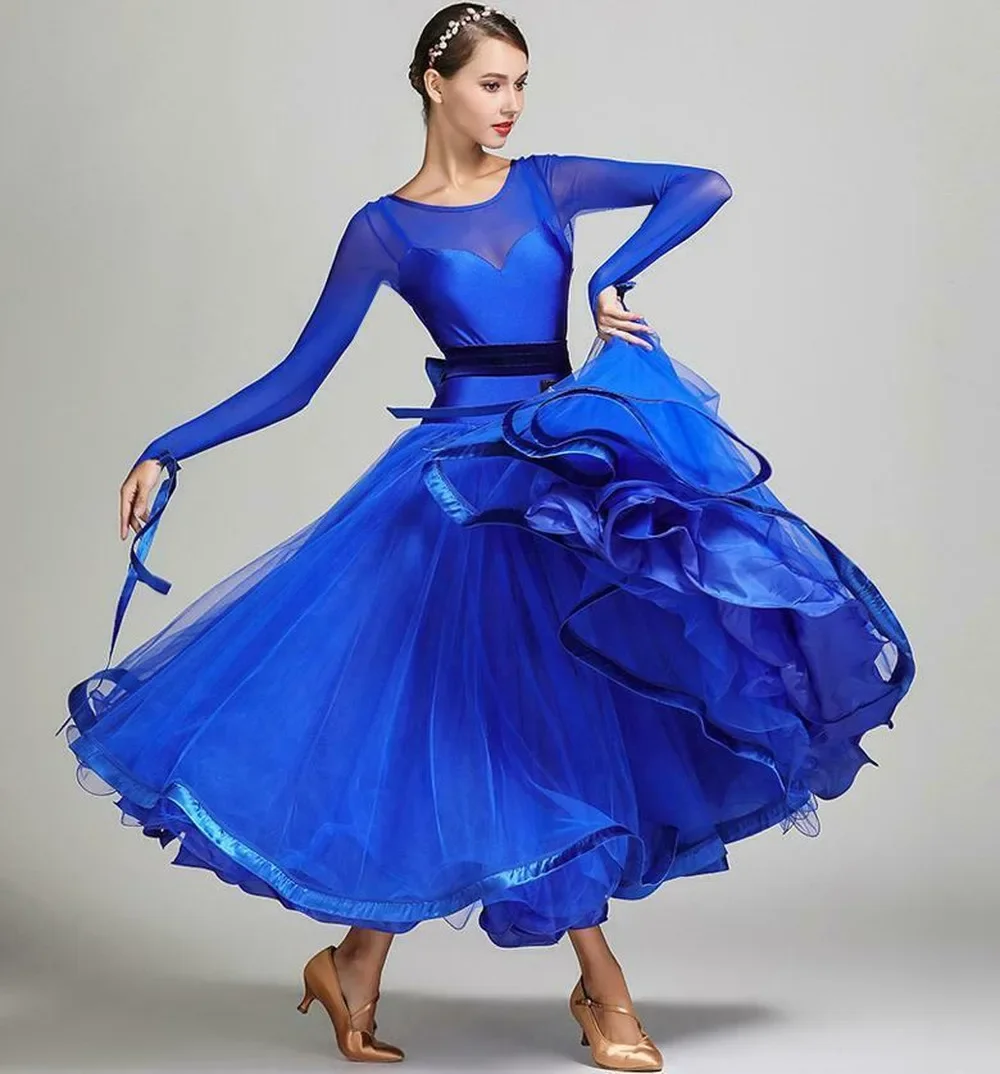 2024 NEW Latin Ballroom Dance Dress Salsa Modern Waltz Tango Dress #S7007 Competition dress dance costume