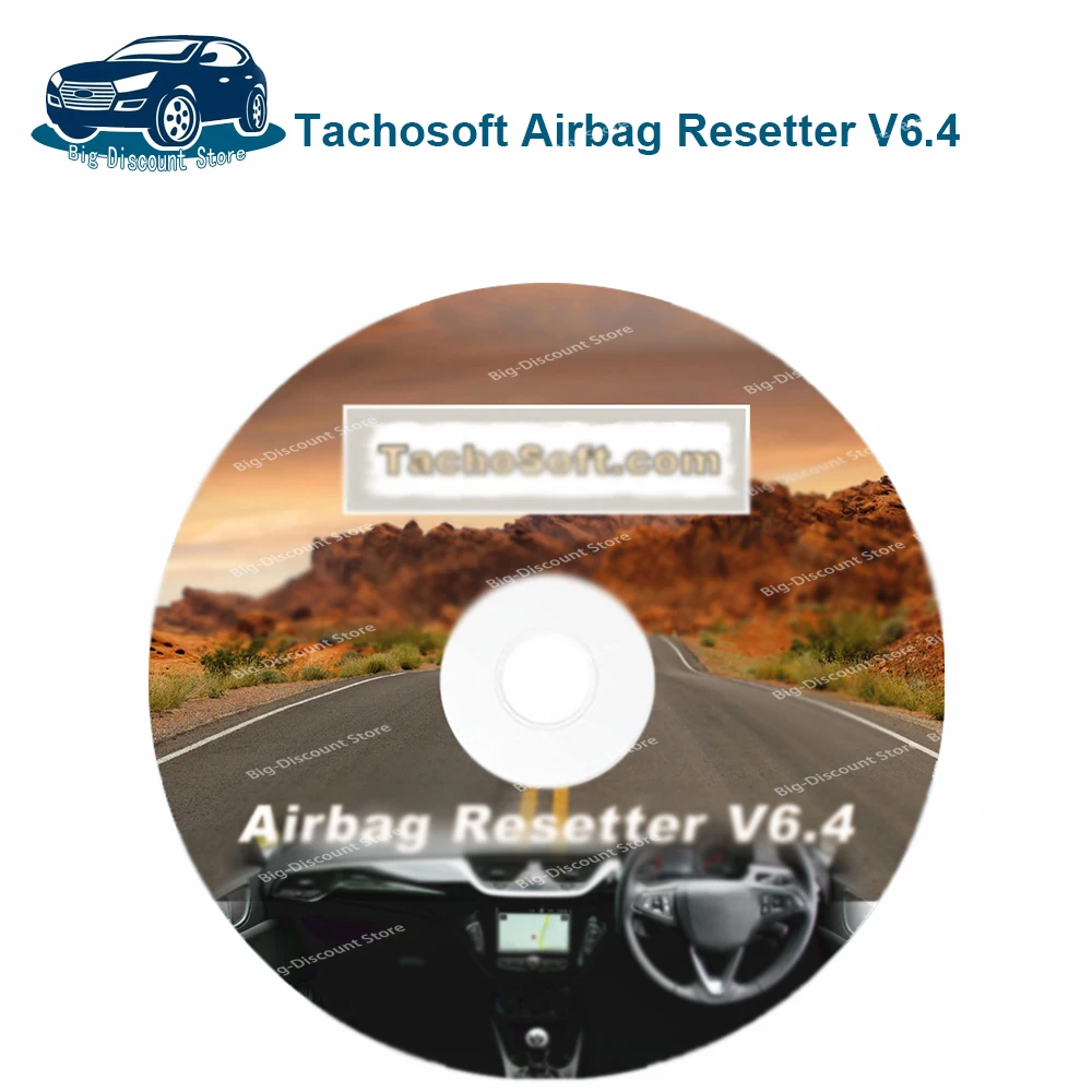 Tachosoft Air-bag Resetter V6.4 Deleting Crashdata Software From ECU Dumps with 450  ECU Models Eprom Mcu Cars Newest 2024