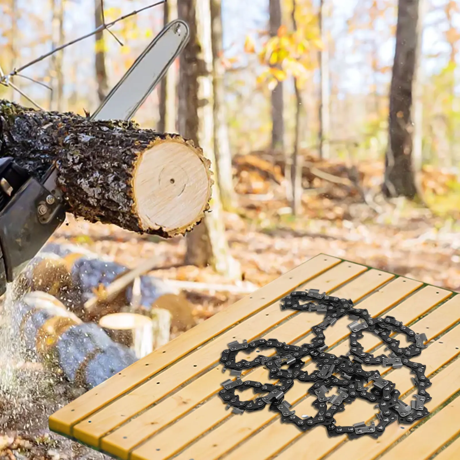 การเปลี่ยนที่เข้ากันได้สําหรับใบเลื่อยลูกโซ่โครงสร้างเหล็กแข็งแรงทนทานวัดที่ 22 นิ้วพร้อมข้อกําหนดที่จําเป็น