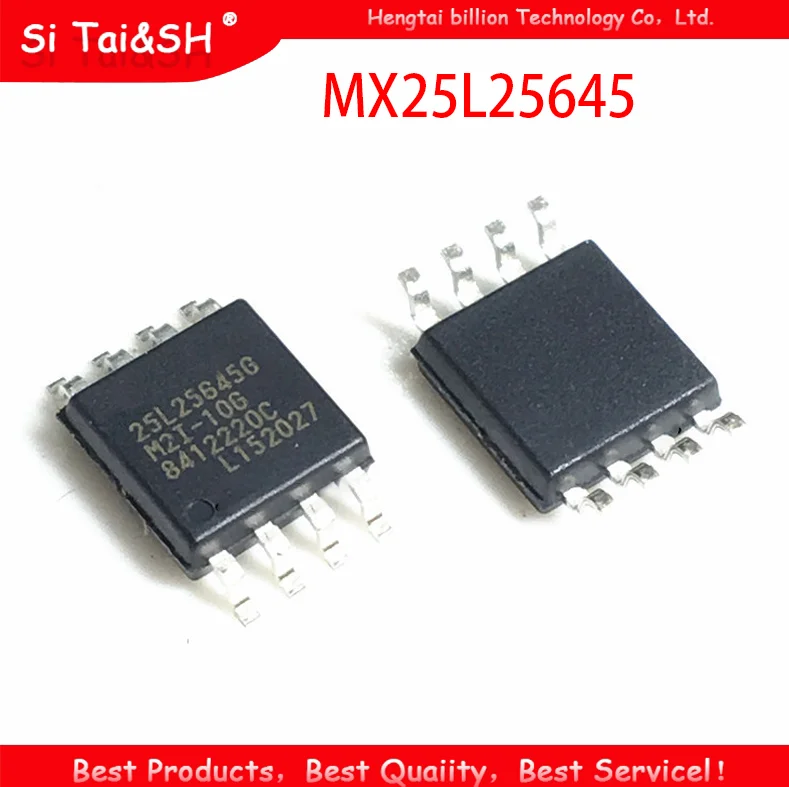 5PCS 32MBFLASH MX25L25645 MX25L25645GM2I-10G W25Q256