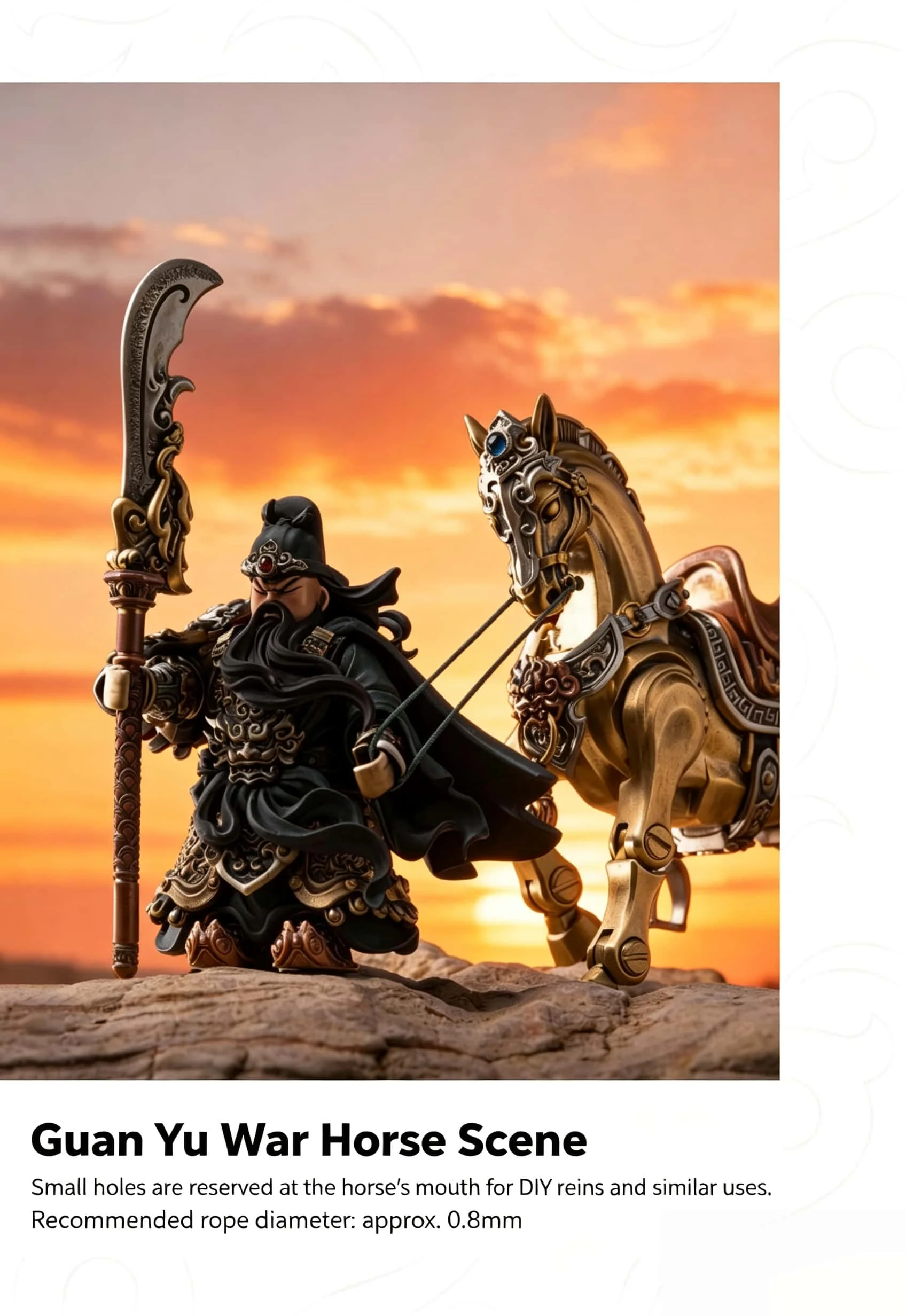 3D Metal Puzzle Mechanical Horse Removable Armor Barding DIY Model Kit Desk Decor Gift