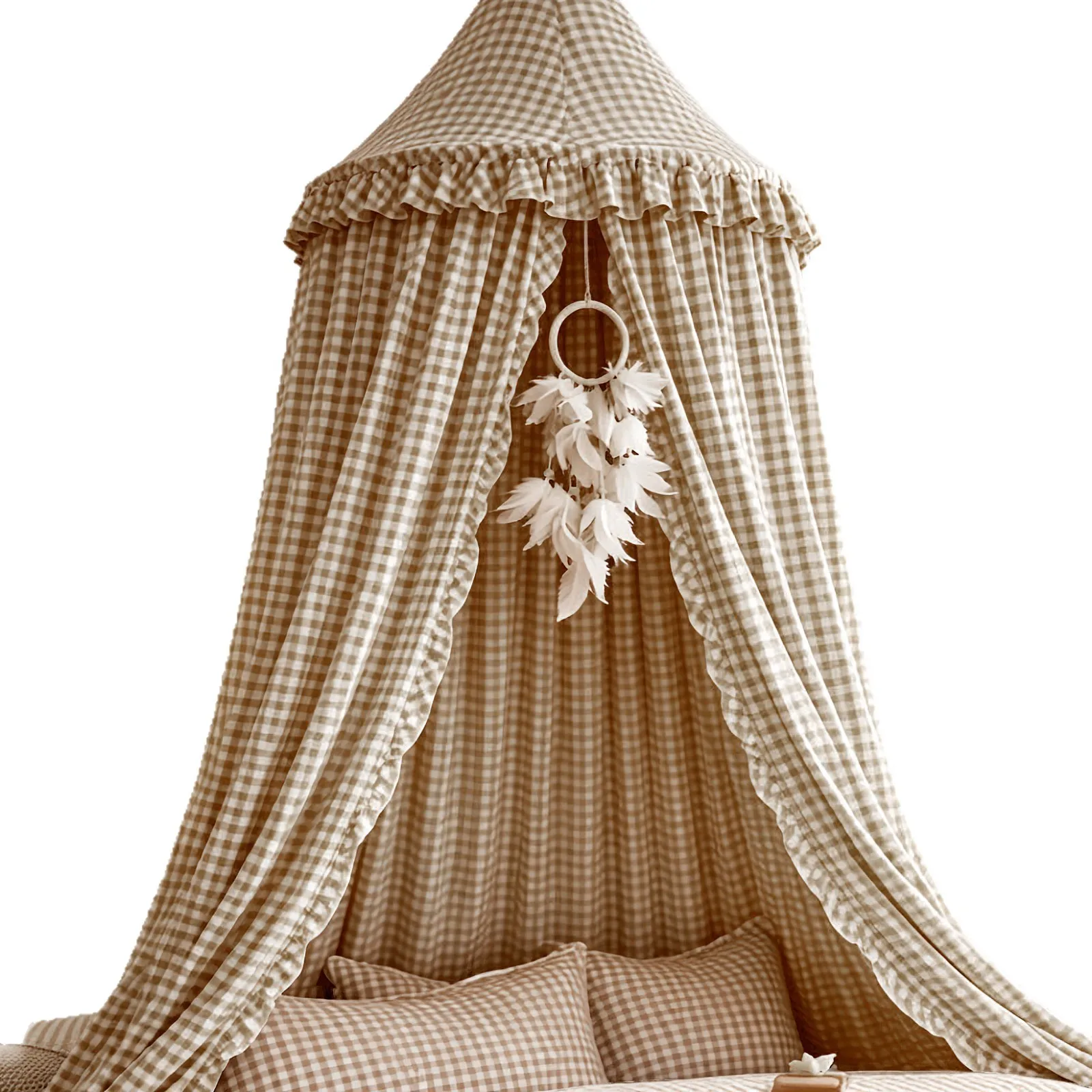 Dome Ceiling Mosquito Net Blackout Bed Mantle Integrated Mosquito-proof Bed Curtain 1.5 Meters 1.8 Meters