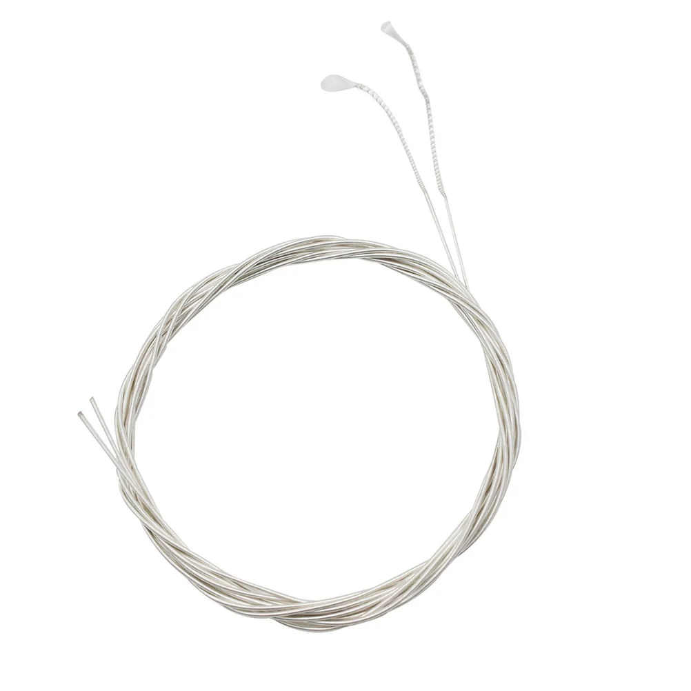 

5Pcs Oud Strings Clear Nylon Silver-Plated Copper Wound Stability Warm Resonant Tone for Enthusiasts