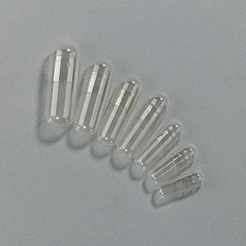 

1000 Size 00 0 1 2 3 4 Vegetarian High Quality HPMC Separated Joined Transparent Capsules /Projector Lens & Accessories