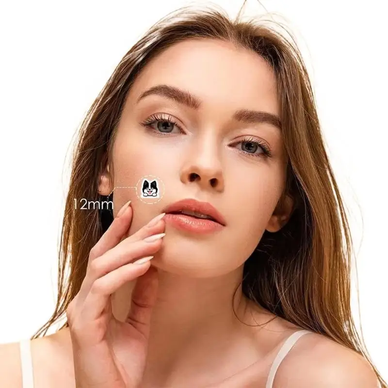 แผ่นแปะสิวรูปแมว 100 ชิ้น แผ่นแปะสิวไฮโดรคอลลอยด์หลากสีสัน แผ่นแปะสิวน่ารัก ดูดซับดีเยี่ยม บำรุงผิวหน้า