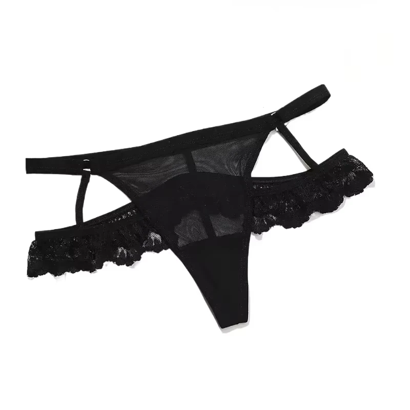 

Sexy Women's Panties Lace Women Underwear Panties Hot Transparent Lingerie Perspective Female G-string Embroidered Thong