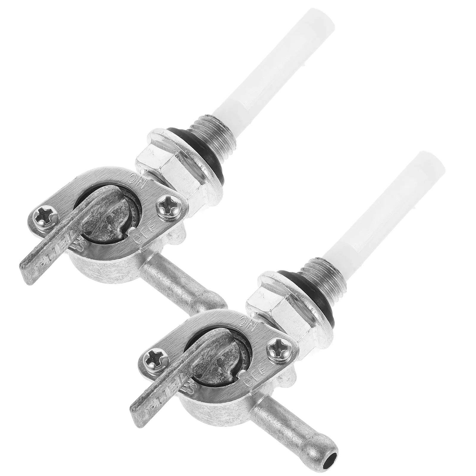 

2pcs Fuel ATV50 70 90 110 Fuel Petcock 125cc Compatible Petcock Valve Motorcycle Engine Gas Water Plastic