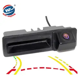 For Cayenne Audi A4 A4L A6 A6L A7 A5 Q7 Q5 Q3 RS5 RS6 A3 A8L CCD Dynamic Trajectory Trunk handle Rear Camera Mirror Rearview Cam