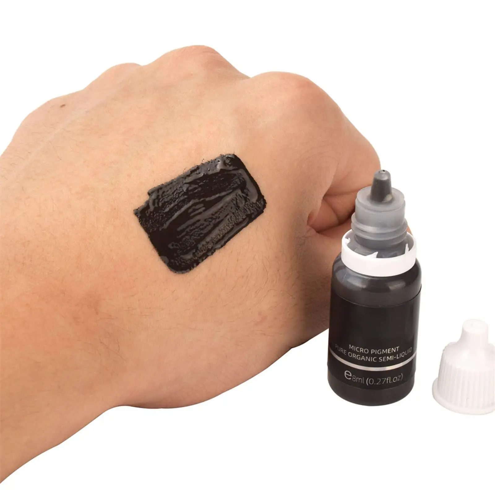 Semi Permanent Pigment Ink for Eyebrow Tattoo Professional Makeup Liquid 8ml Embroidery Supply Kit