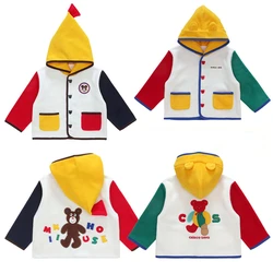 Japanese Baby Boys Jackets  Fleece Warm Jacket  Casual Coat  Kids Outerwear Girls Coats Baby Boy Winter Clothes Jaqueta Ceketler