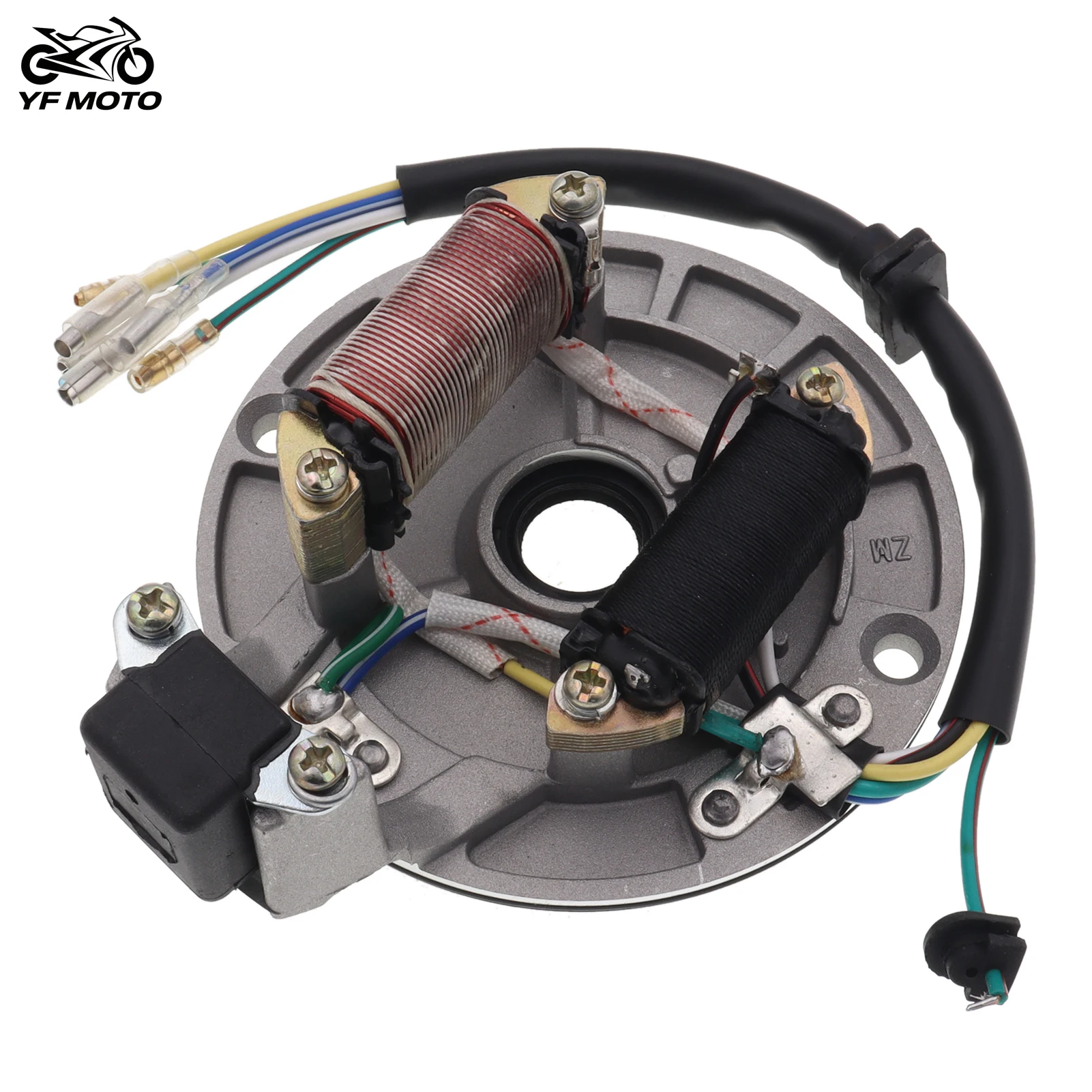 

For 70cc 90cc 110cc 125cc Pit Dirt Bike ATV Quad Motorcycle Ignition Stator JH70 Stator Plate Pickup Magneto Ignition Coil Rotor