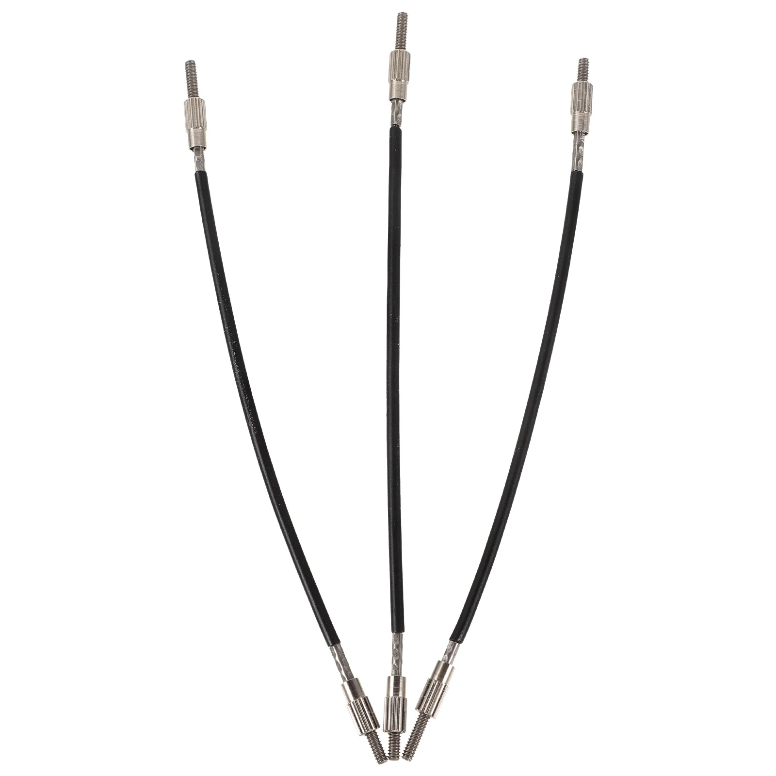 

3 Pcs Tailpiece Cord Black Steel Wire 4 4 Size Tailgut Replacement Accessories Violin Tailpiece 4 4 Musical Instruments