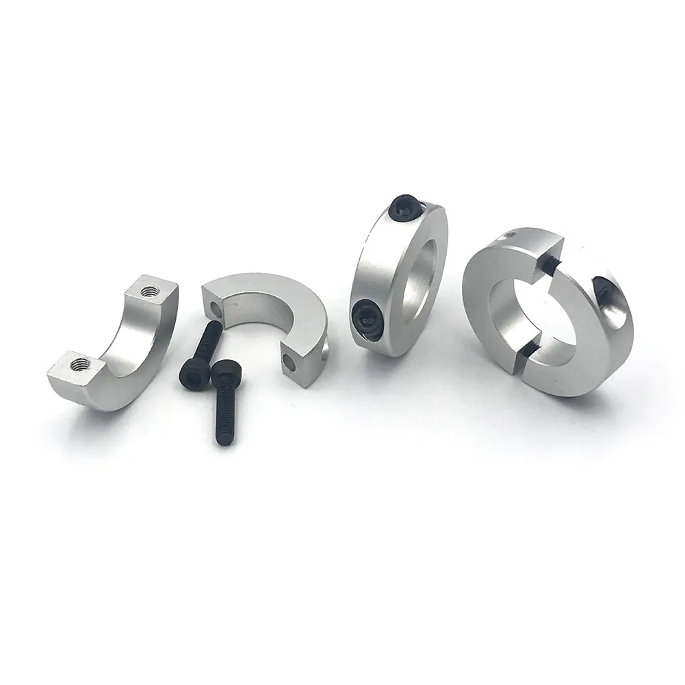 Fixed Rings Clamp Collar Double Split 13/15/16/20/25/30mm Inside Diameter Shaft Collar Clamp Type Collar Ring Fixed Ring
