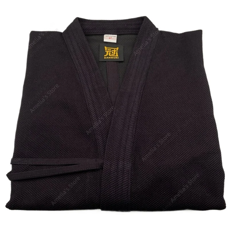 

Униформа кендо, самурайская униформа, двухслойная Kendo Gi для мужчин и женщин - всесезонная, 100% хлопок, дышащая, быстросохнущая