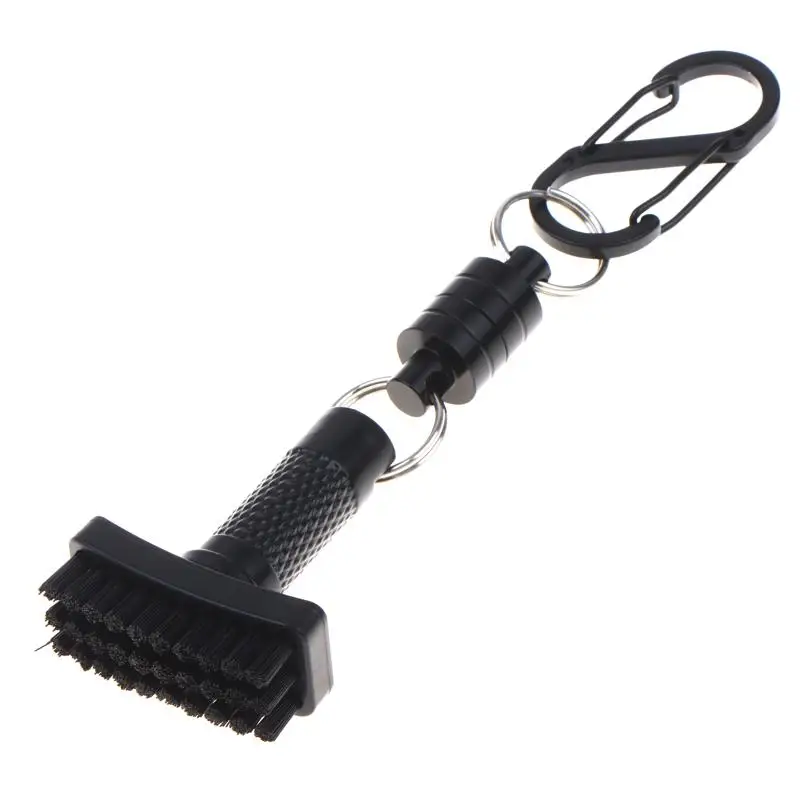 Mini Golf Club Cleaning Brush Groove Cleaner Portable Quick-Release Golf Accessories For Outdoor Golf Sports