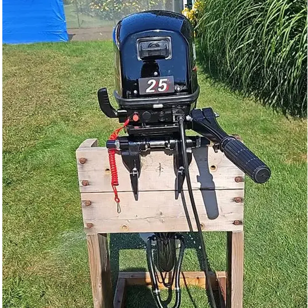 

DDP Outboard Engine Hangkai Boat Engine 25HP 2 Stroke Outboard Motor Buitenboordmotor Moteur hors bord 25 HP 2 Stroke Engine