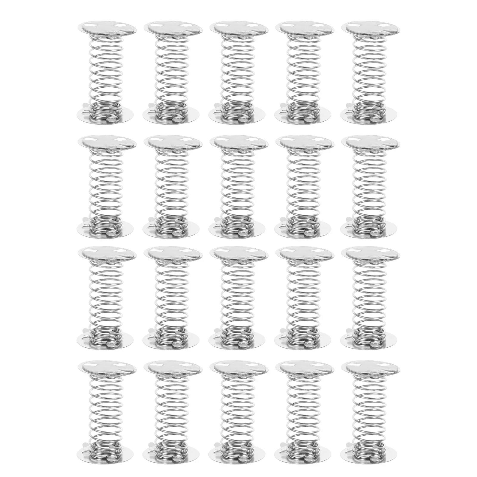 20Pcs Spiral Spring Base Metal Wobble Stand for Car Bobblehead Decoration DIY Craft Supplies Action Figure Parts