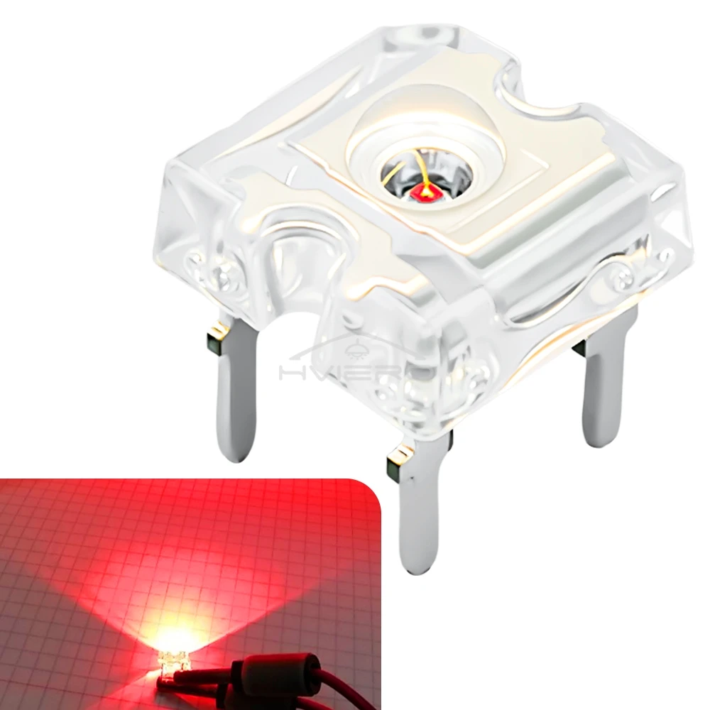 Perles de dôme Led Piranha 500/1000x3mm, Diodes Super flux multicolores Ultra lumineuses pour bricolage, décoration de vacances à domicile, éclairage de signalisation