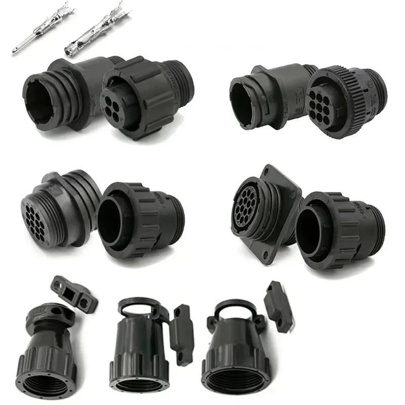 1 sets 4/9/14 Pin  type182919-1 206153-1 182647-1 auto sensor plug connector for  Car 4P plug with Pin