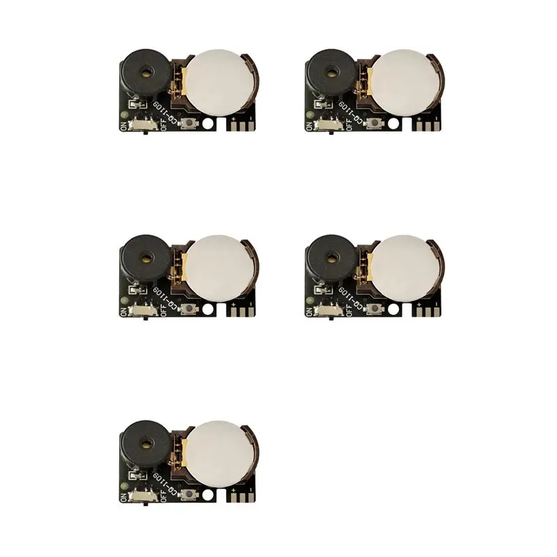 AS96-5PCS Cricket Noise Maker Prank Annoying Noise Maker Annoying PCB Beeping Prank Sounds Intervals Noise Black