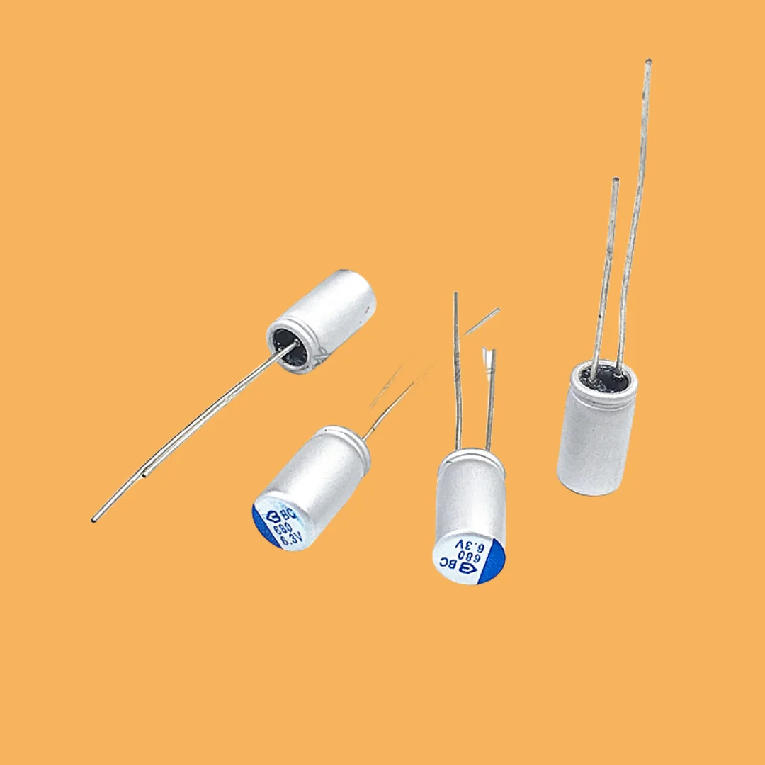 50 قطعة/مكثف الحالة الصلبة 6.3V680UF 6.3V 680 فائق التوهج حجم 5X11 في الخط التحليل الكهربائي الحالة الصلبة جديد في المخزون