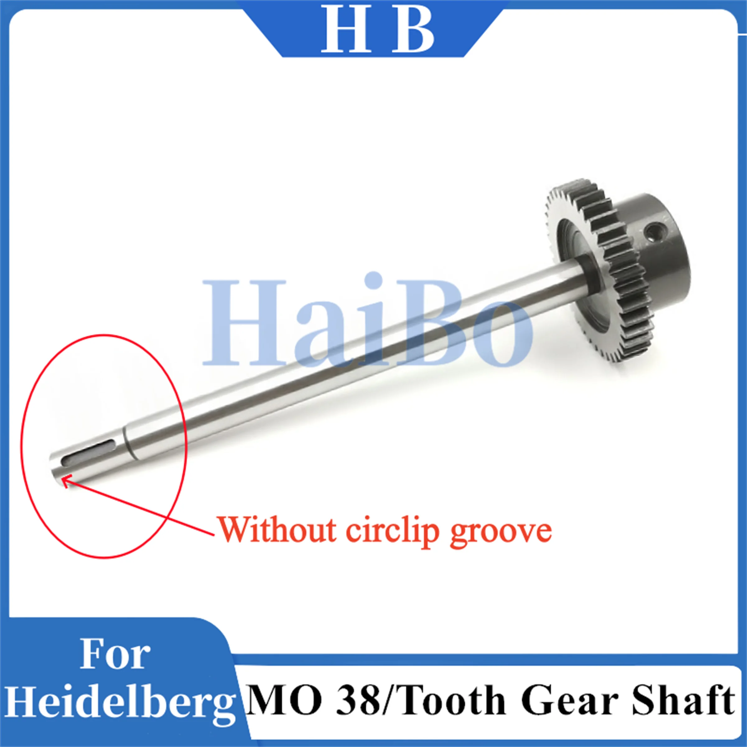 HaiBo Best Quality 1 Piece Journal Shaft for Heidelberg MO Printing Machine Spare Parts