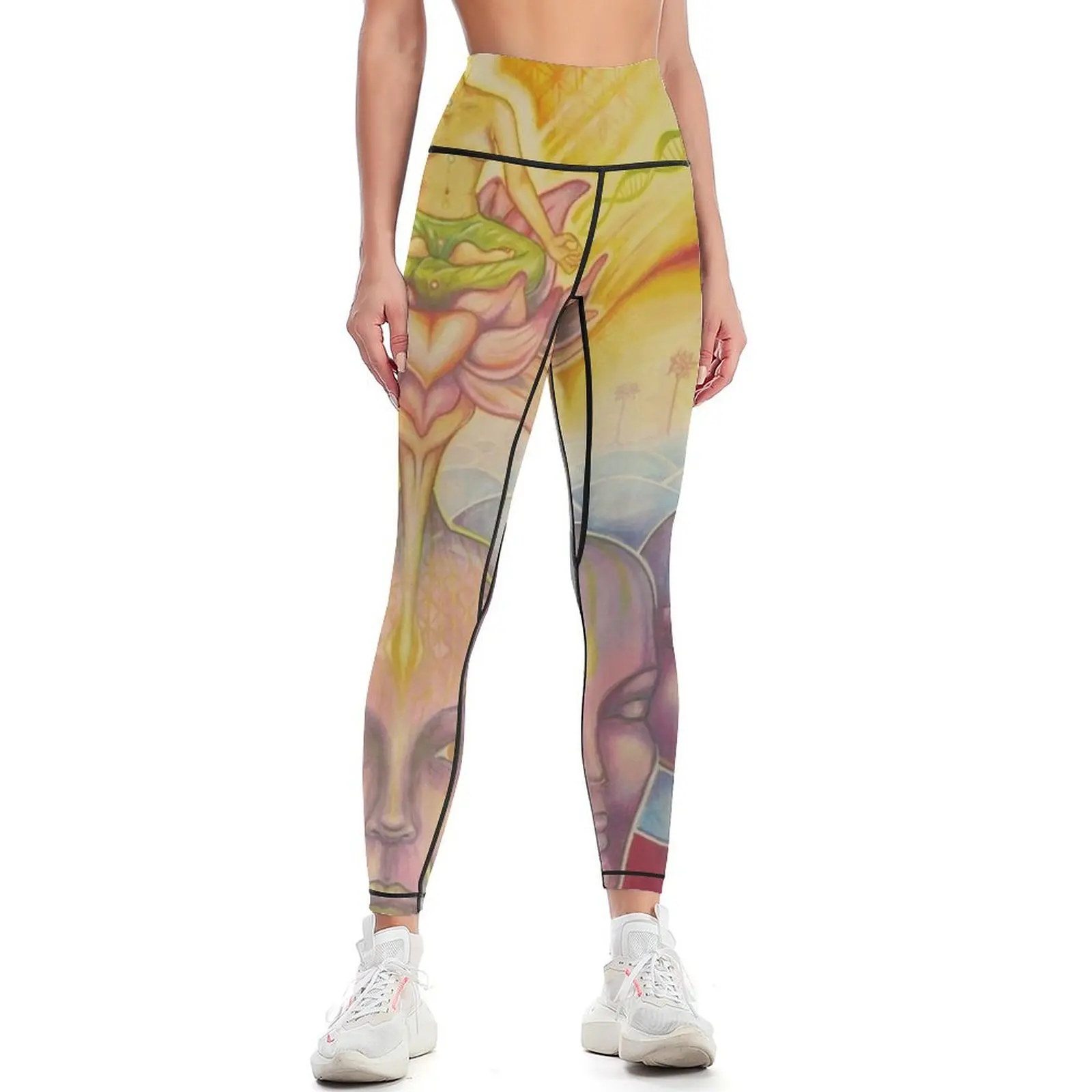 

Visionary Lotus Leggings push up legging jogging pants Womens Leggings