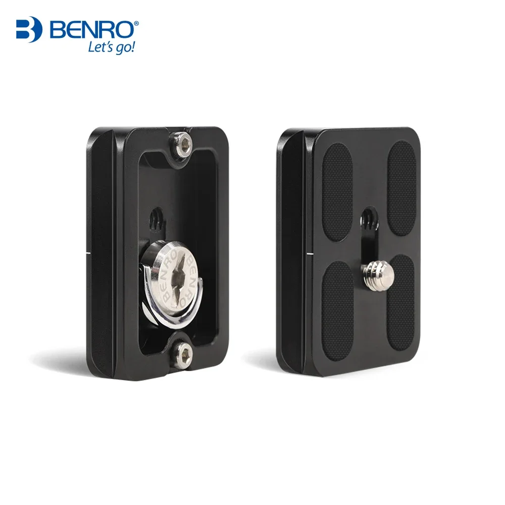 Benro PU50S PU50 PU60 PU70 QUICK RELEASE แผ่นอลูมิเนียม PU Series Universal กล้อง QR สําหรับขาตั้งกล้อง Ballhead