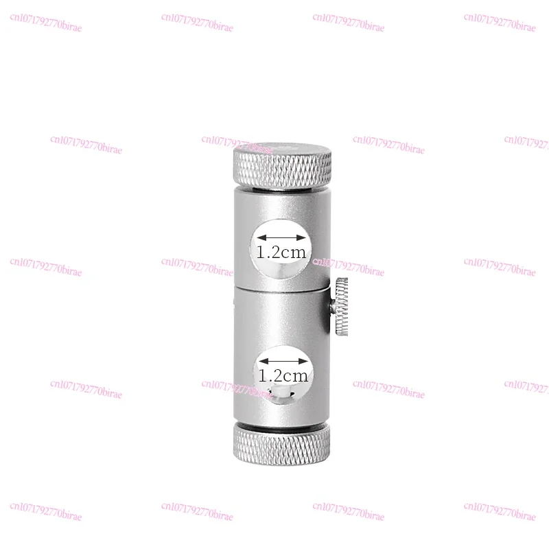 

Outdoor 360-degree Rotating Bracket 12mm Tube Optical Axis Universal Adjustment Fixture Aluminum Alloy Coffee Light Stand