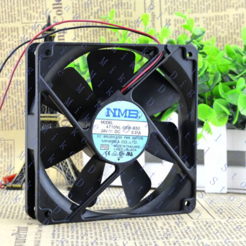 

UU 1PC MODEL DC 0.31A 120*120*25mm CASE COOLING FAN 4710NL-05W-B50 24V
