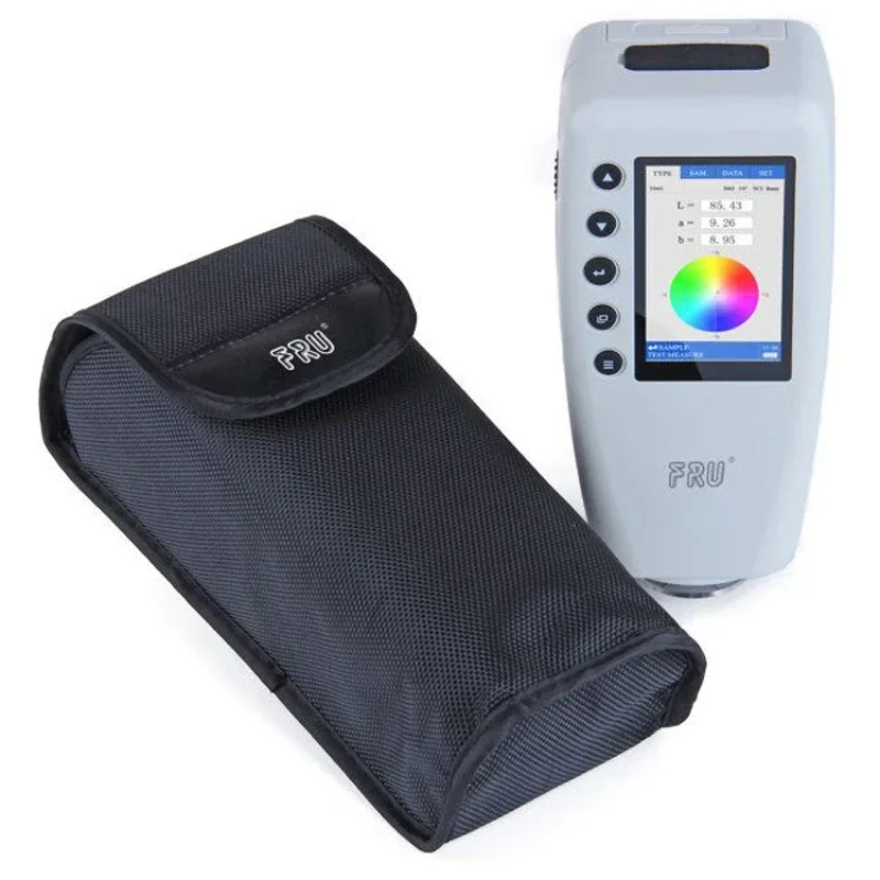 High Quality Portable Accurate Colorimeter WR18 Color MeterSwitchable Caliber with 4mm 8mm WR10