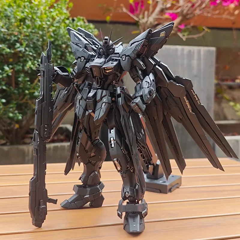 Modelo 1/100 Mgex Greve Libertal Noite Montagem Modelo Kit Meia-Noite Revestiimbo Figura De AçãO Modelo PláStico Brinquedos