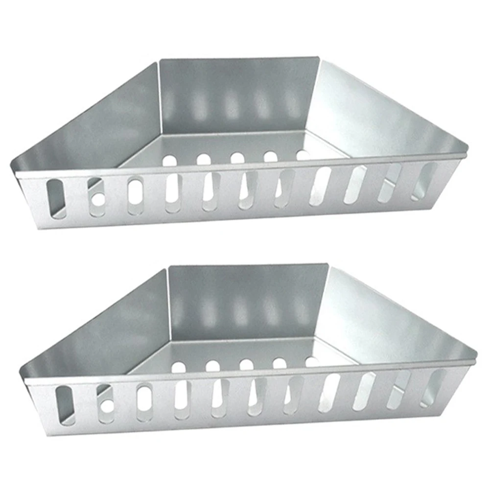 Steel Fuel Container Charcoal Basket For Consistent Cooking Silver Seamless Integration High Temperature Resistant