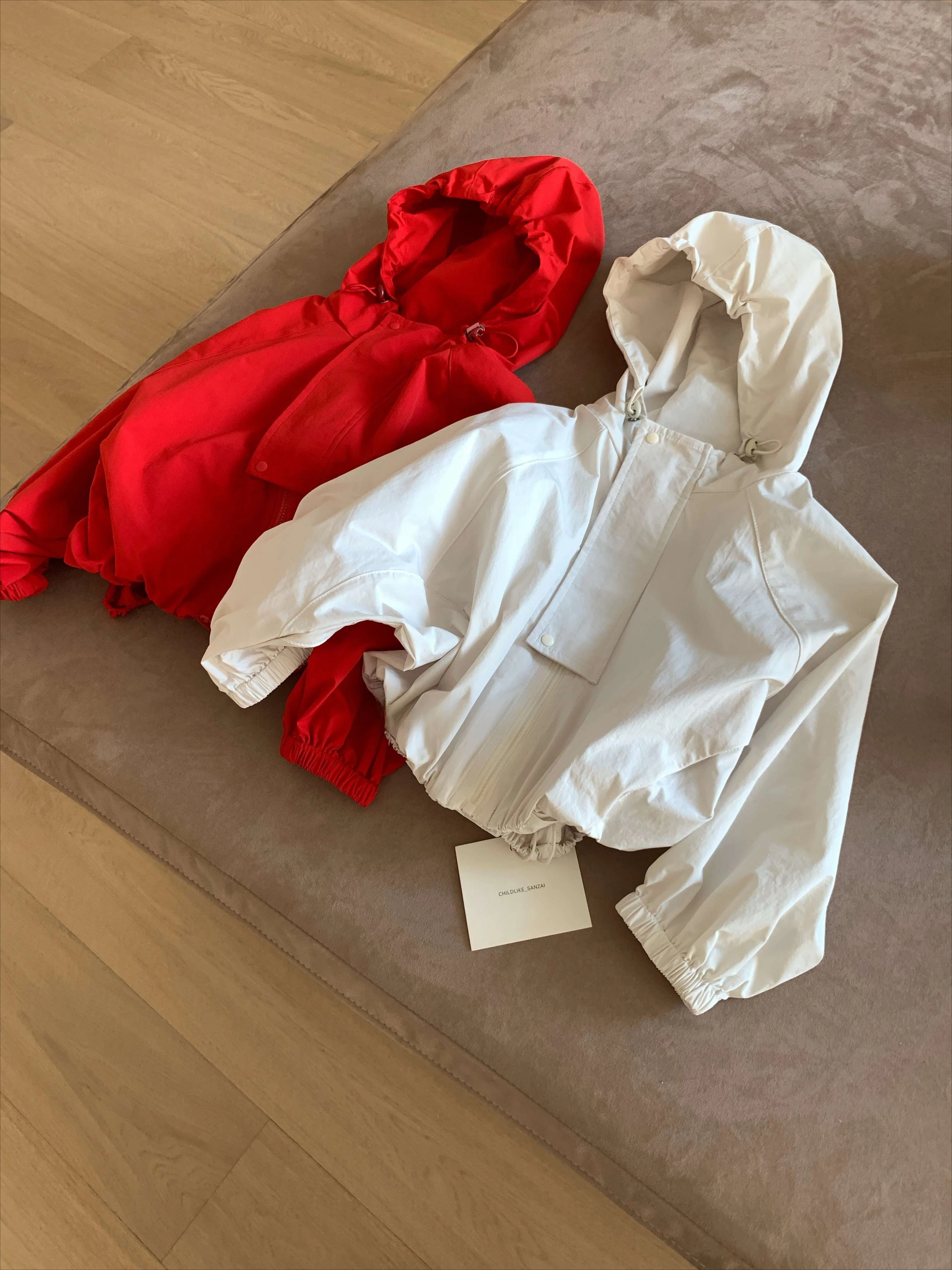 Girls 2026 Spring New Hooded Windproof Coat Baby Stormtrooper Coat Childrens Casual Top