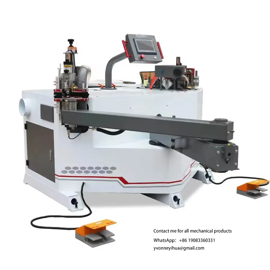 China Auto Curve Edge Banding Woodworking Melamine Edge Bander Automatic Curve Edge Banding Machine