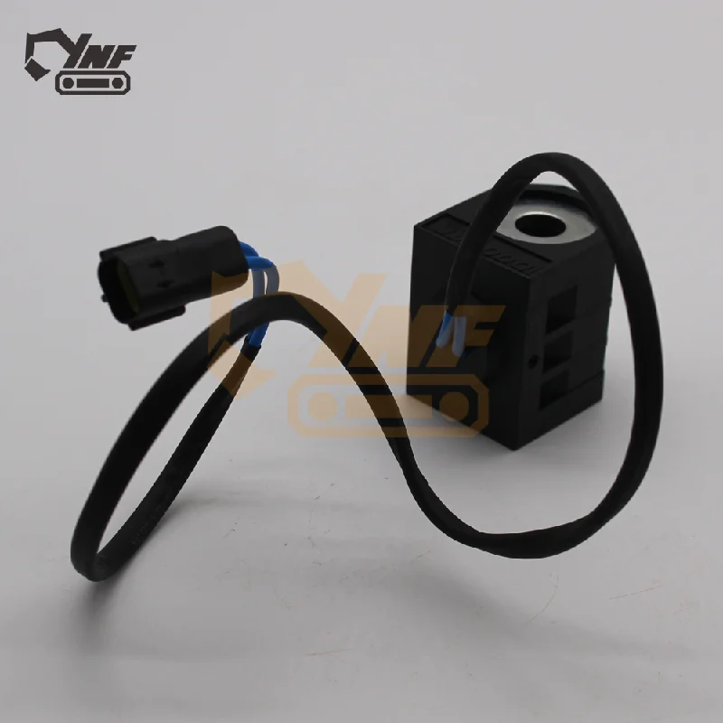 For YNF Excavator Parts DH220-5 DH225-7 Solenoid Valve Coil 24v 1.519-00001 Doosan