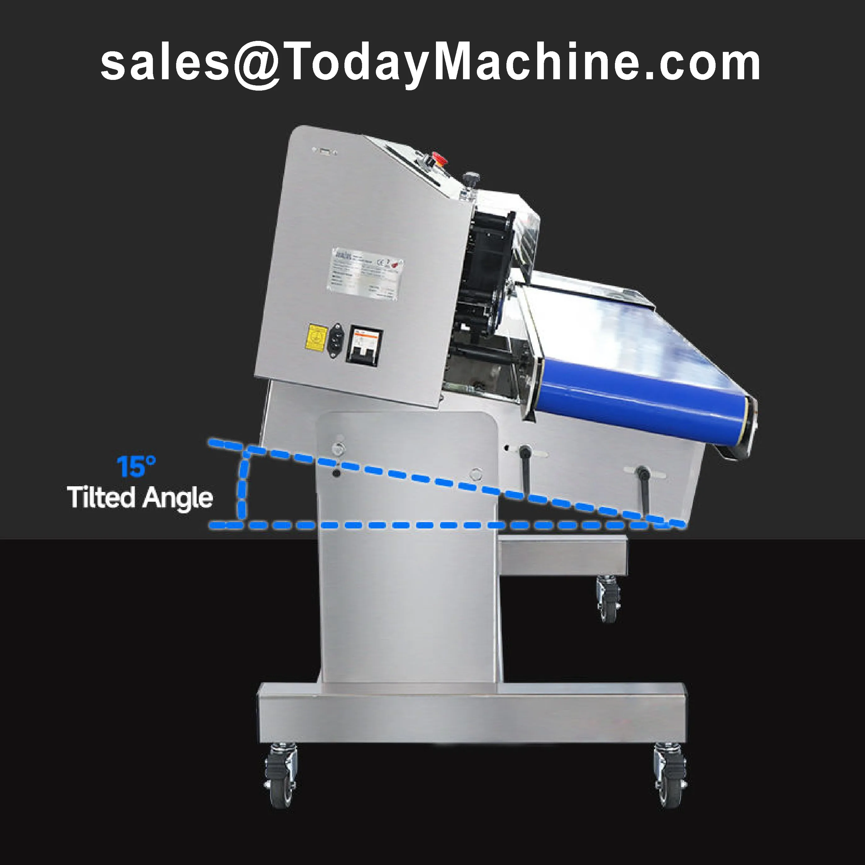 Continuous Bag Sealing Nitrogen Gas Vacuum Sealing Machine Band Sealer Heat Sealing for Bag Packaging
