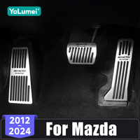 For Mazda 2 3 6 BM GJ GL CX-5 KE KF CX3 CX7 CX8 CX9 Axela ATenza 2012-2022 2023 2024 Car Accelerator Footrest Pedal Pad Cover