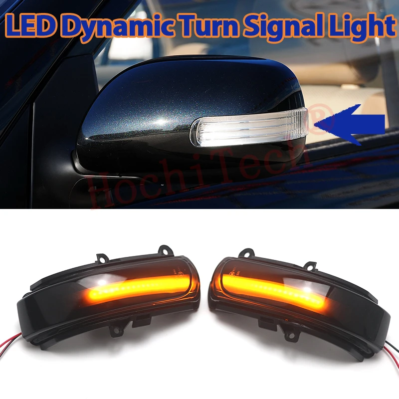 

Dynamic LED Turn Signal Lights Rearview Mirror Indicator Blinker Repeater for Toyota ZRE15 Corolla Rukus Zelas AGT20 Reiz Mark X