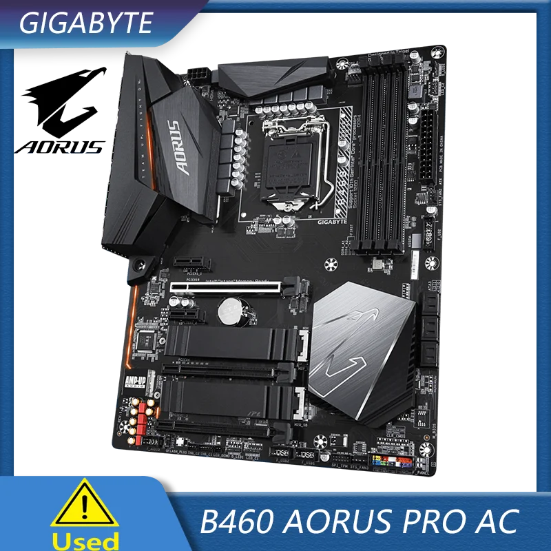 Gigabyte B460 AORUS PRO AC Wi-Fi LGA 1200 ATX Motherboard