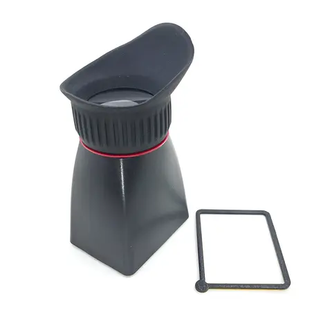 Pixco VF-130 펜탁스 카메라용 Sony용 Canon용 Nikon용 3인치 표준 2.8x LCD 뷰파인더 슈트