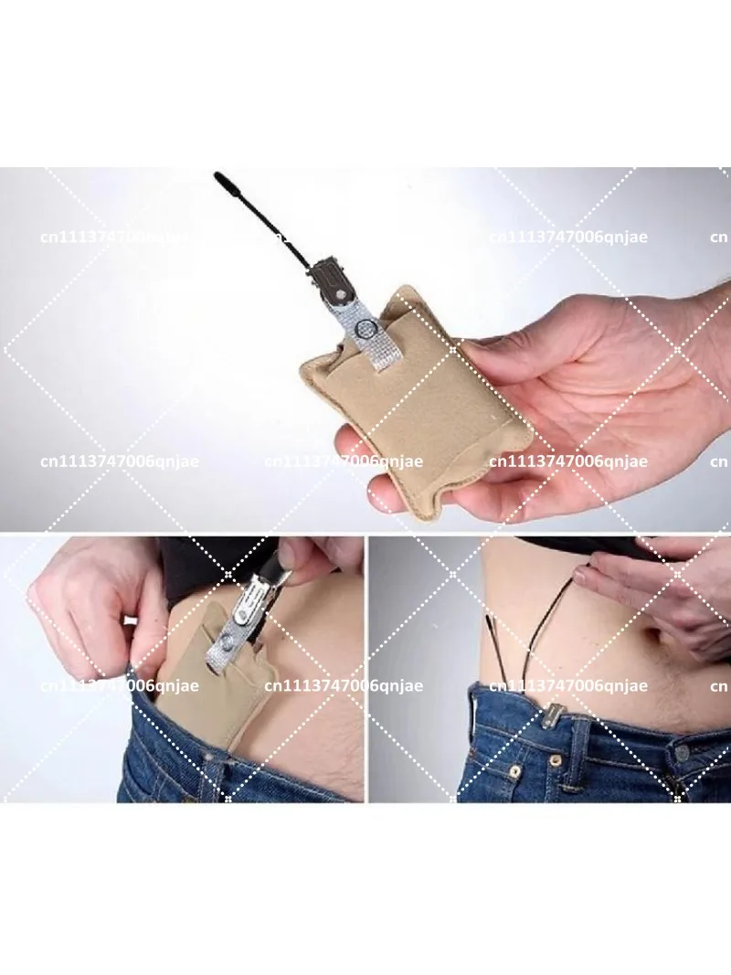 Wireless Transmitter Protective Storage Pouch For Stage Recording Microphone