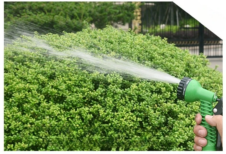 

Expandable Magic Garden Hose Pipe with 7 Function Spray Gun, Flexible Water Hose for Car Wash & Garden Watering