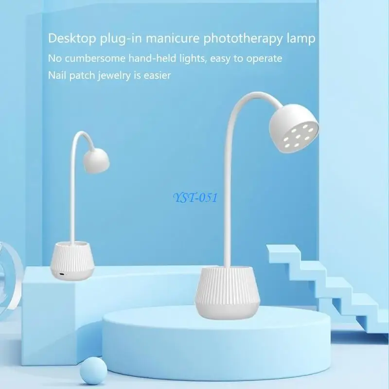 

E15A Мини-сушилка для ногтей УФ-светодиодная лампа Складная USB-лампа для сушки гель-лака для ногтей Клей