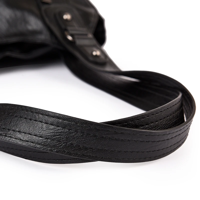 Damen Vintage PU-Leder Handtasche mit mehreren Reißverschlusstaschen, modische Schulter- und Umhängetasche für Arbeit, Alltag und Reisen – Detail 26