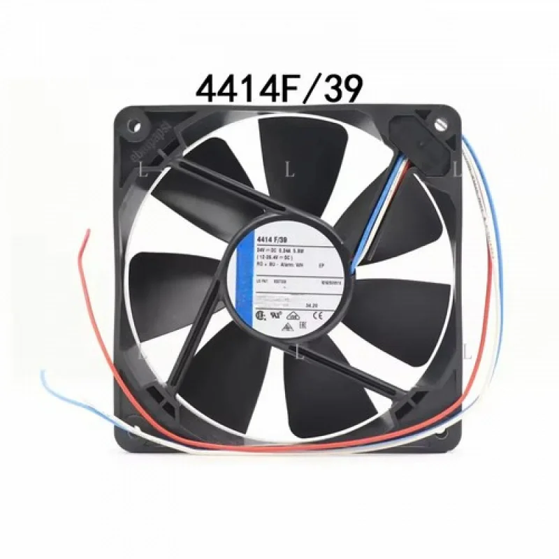 

L New for Ebmpaps Axial flow fan 24V 5.8W 4414F/39 120*120*25mm