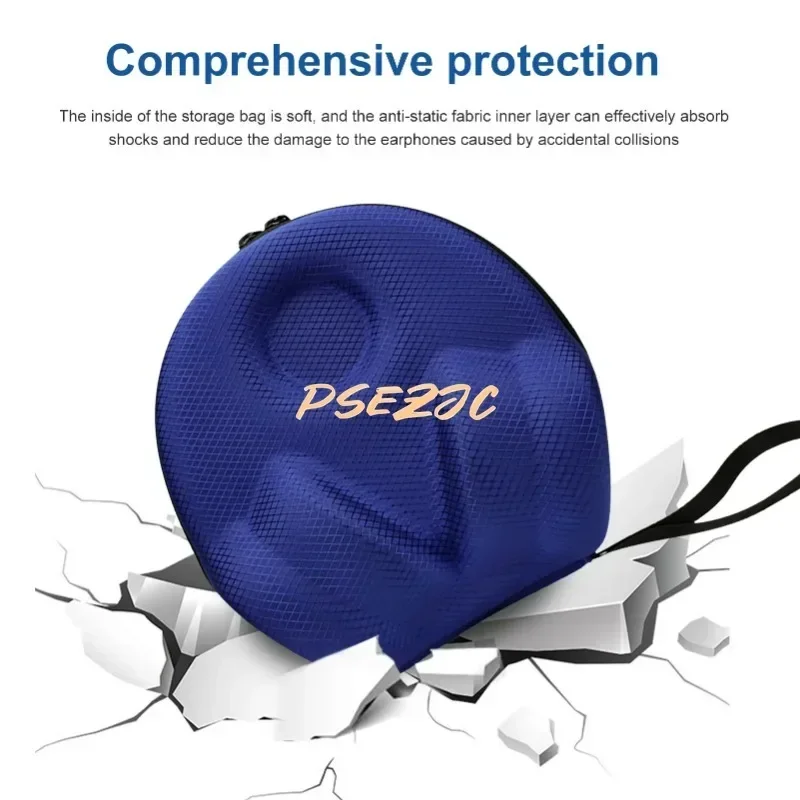 Home and Travel Portable Wireless Earphone Storage Bag Waterproof and Drop Proof Bluetooth Earphone Storage Bag