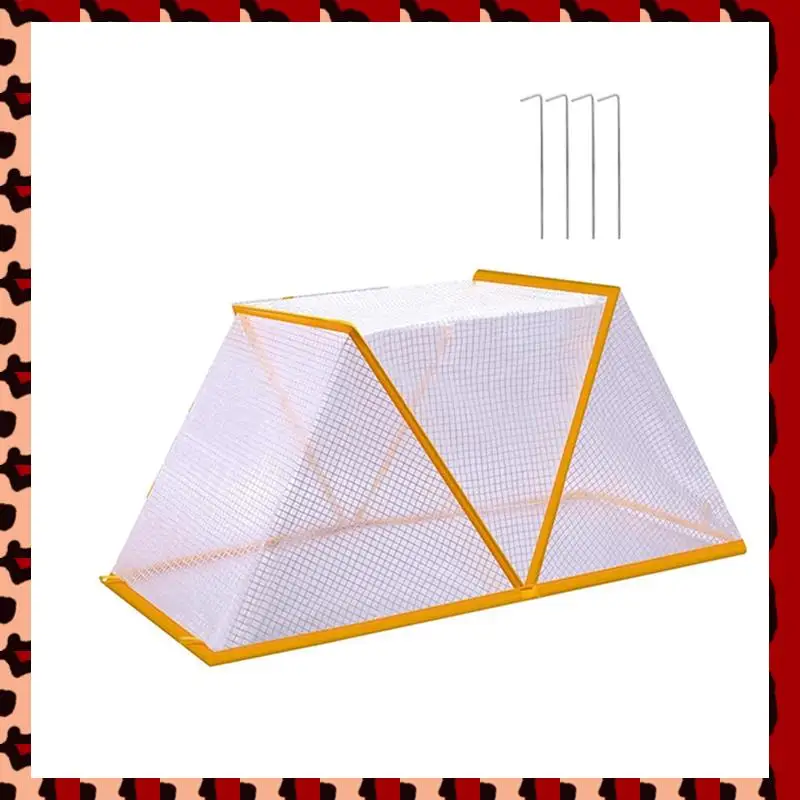 A72P 80 X 34 X 35Cm Garden Row Accelerator Plants Cover, Foldable Raised Garden Beds Vegetable Rows Plant Protector