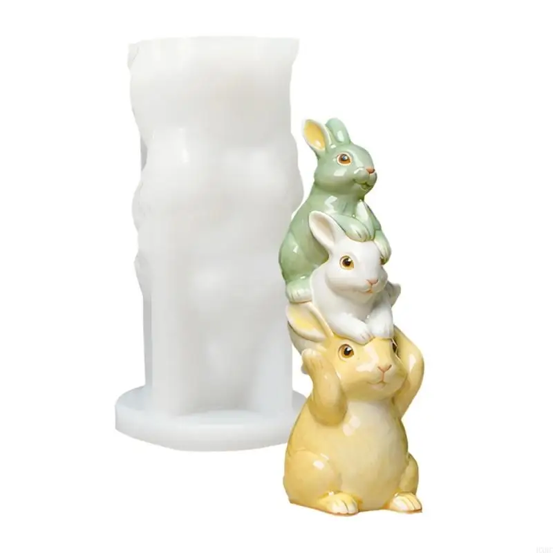 2025 New Silicone Rabbits Mould Nonstick Easy Releases Structure